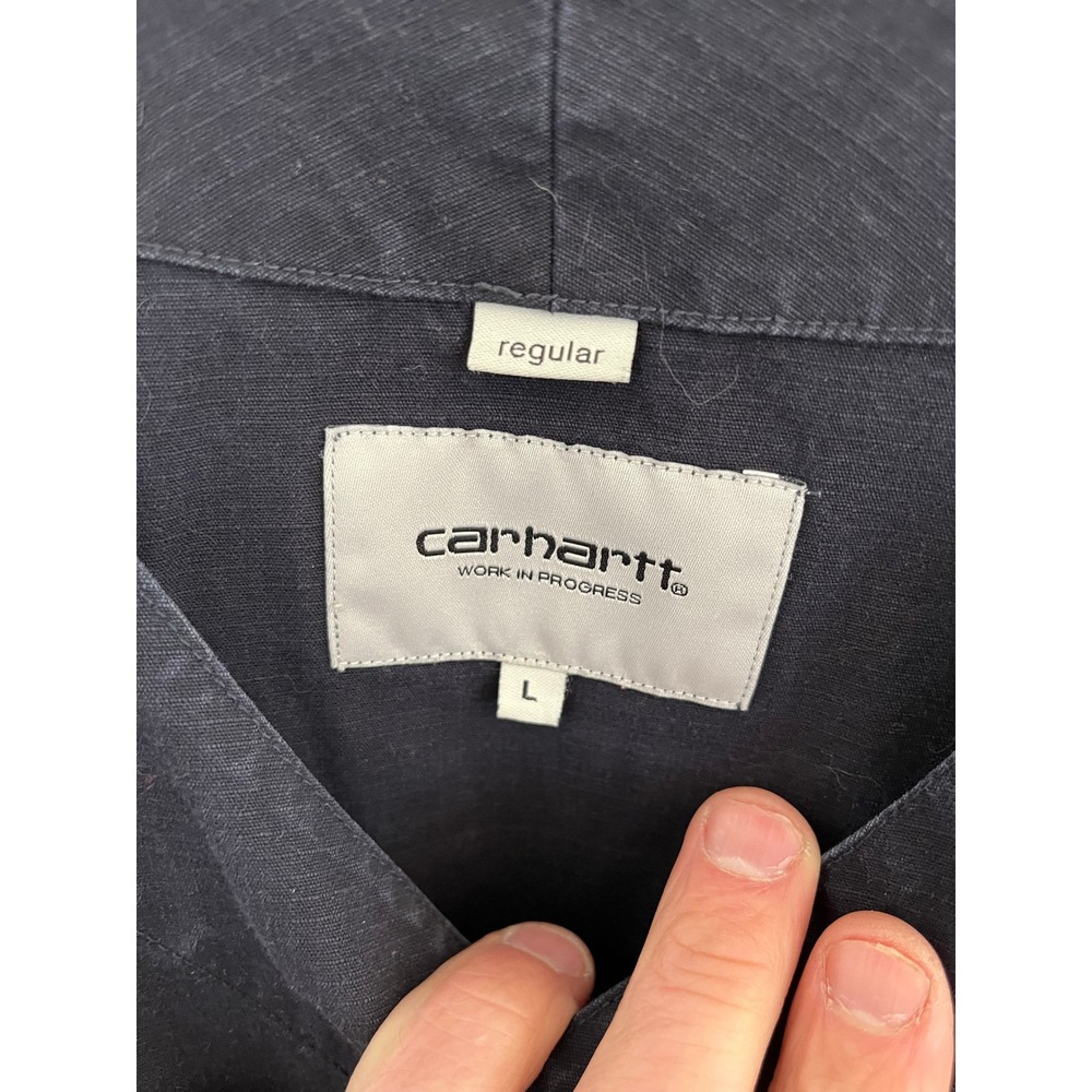 Carhartt WIP L/S Pierre Shirt Military Utility Button Up - Picture 8 of 8